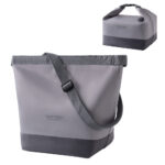 Sac à lunch de style japonais en toile naturelle, grand format fourre-tout pour travail et usage quotidien