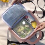 Sac à lunch isotherme enfant de grande capacité, imperméable et épais, idéal pour l'école et les pique-niques