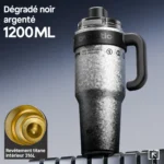 Bouteille isotherme 1200ml doublure céramique Ice King
